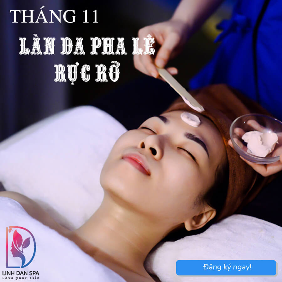 Chăm sóc da khuyến mãi tháng 11